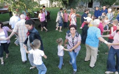 Nyárbúcsúztató családtalálkozó a plébánián 2014. augusztus 29.