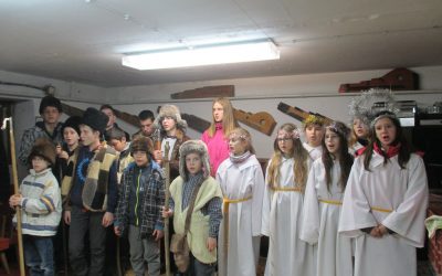 Betlehemezés Tiszakécskén 2015.