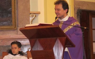 Lelkigyakorlat és ministráns avatás Ruskó Norbi atyával