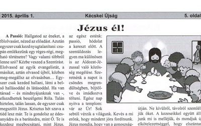 Jézus él!