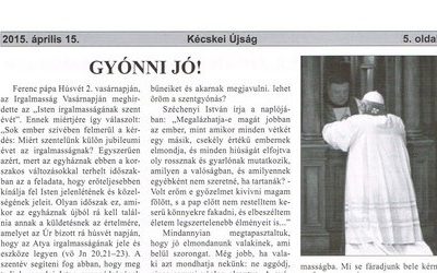 Gyónni jó!