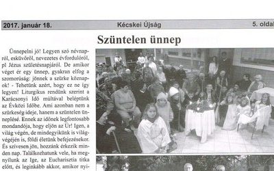 Szüntelen ünnep