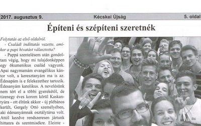 Építeni és szépíteni szeretnénk