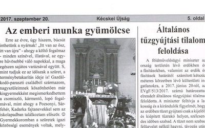 Az emberi munka gyümölcse