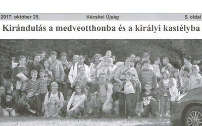 Kirándulás a medveotthonba és a királyi kastélyba