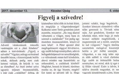 Figyelj a szívedre