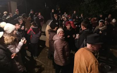 Újra együtt lettünk, együtt ettünk