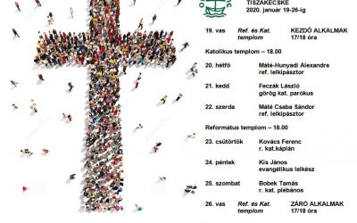 Ökumenikus imahét 2020.