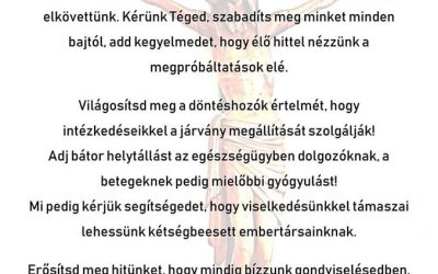 Közös ima járvány idején