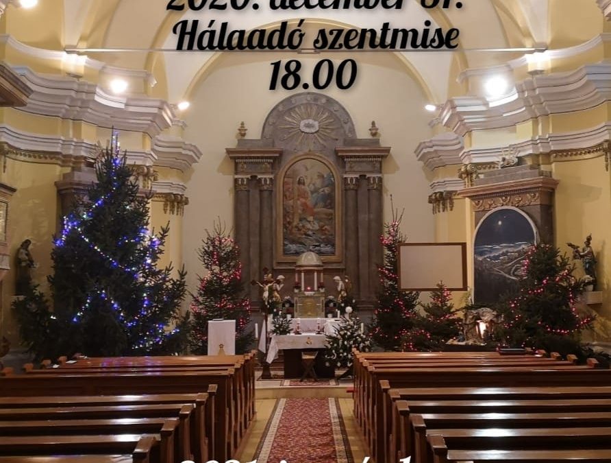 Elbúcsúzunk a óévtől, köszöntjük az újévet!