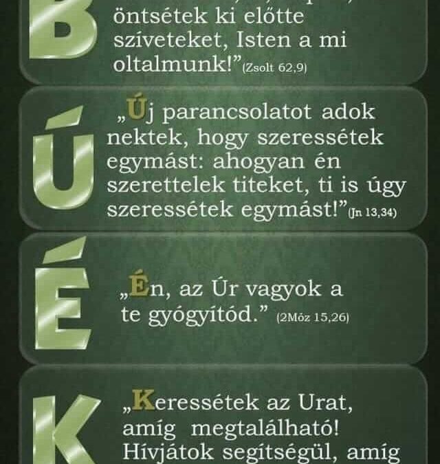Bízd Újra Életed Krisztusra!