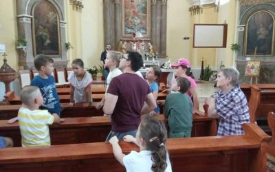 Ősi kövekkel ismerkedtünk a napközis táborban