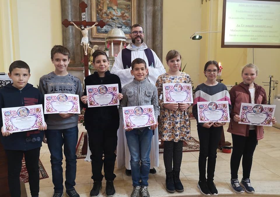 Elsőáldozásra készülünk és földünk terményeit áldottuk meg