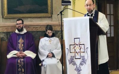 Nagyböjti lelkigyakorlatunkon Szécsényi Attila atya vezetett bennünket