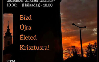 Bízd Újra Életed Krisztusra!