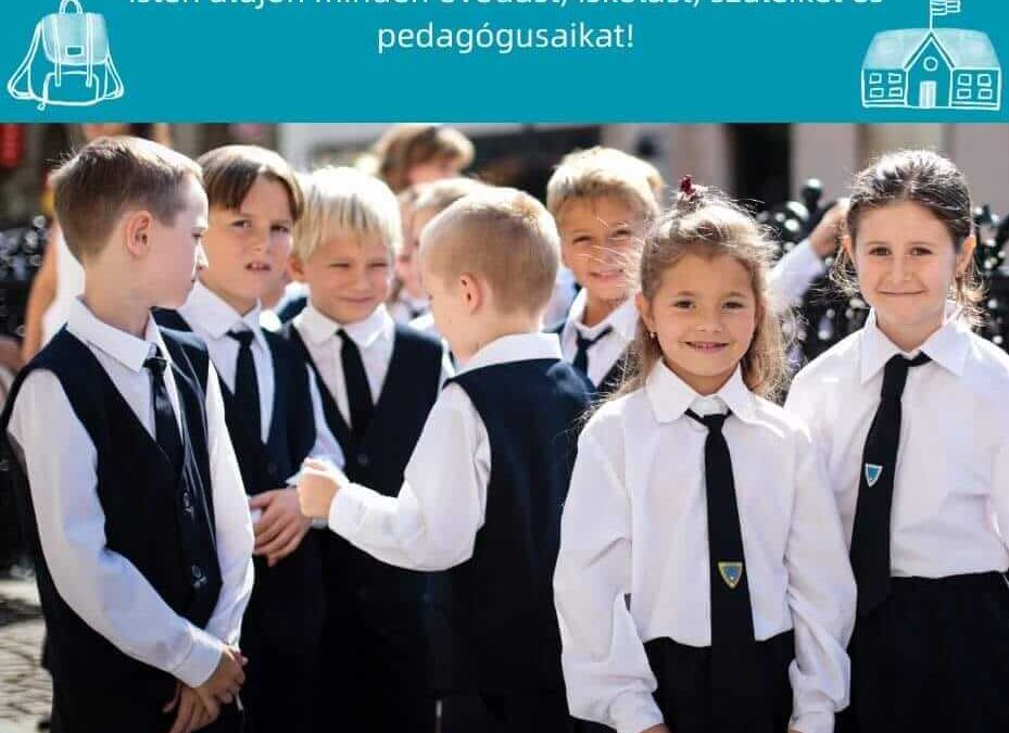 Tanévkezdő imádság