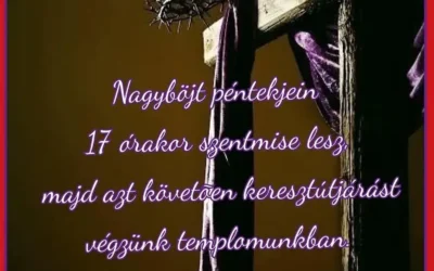 Keresztút-járás templomunkban