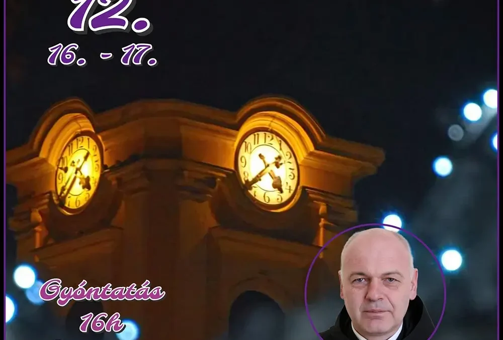 Adventi lelkigyakotlat – 2025