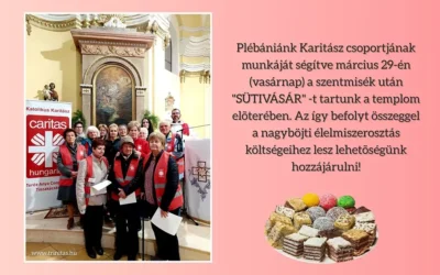 Sütivásár lesz a templom előterében