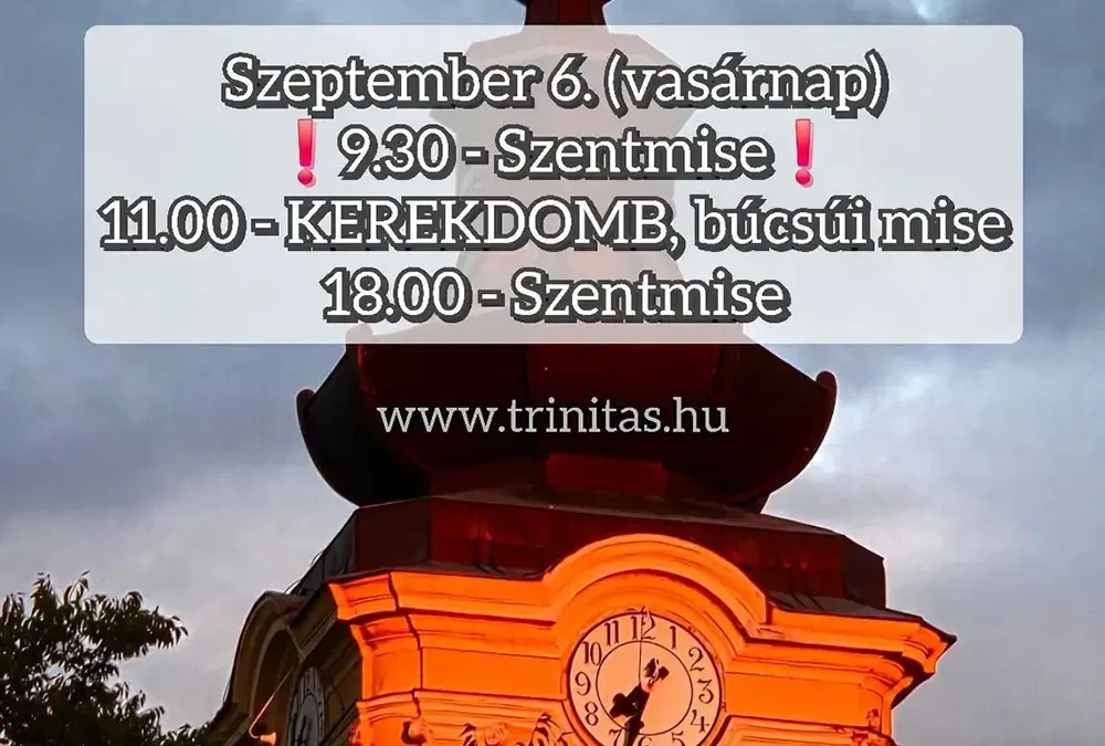 A kerekdombi és a tiszabögi kápolnák búcsúja